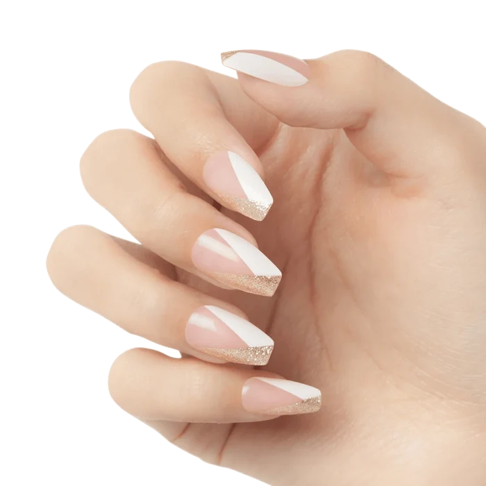 KISS Classy Nails 28 Nails Glue Included CS08 (The BOSS)