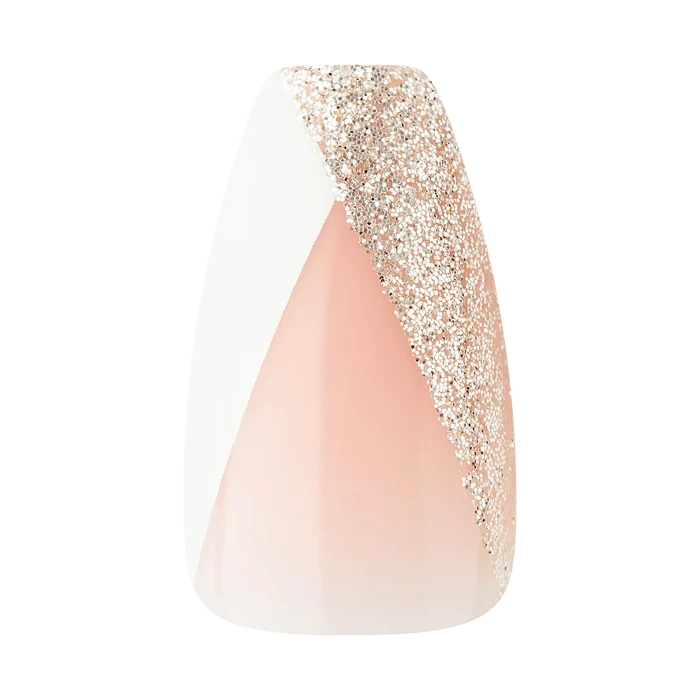 KISS Classy Nails 28 Nails Glue Included CS08 (The BOSS)