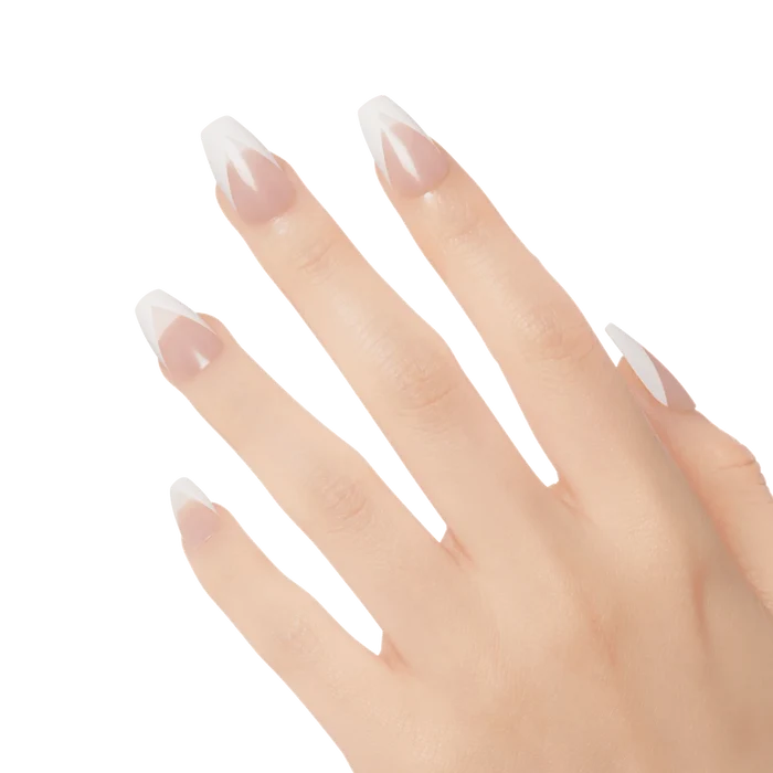 KISS Classy Nails 28 Nails Glue Included KCS04(Silk Dress)