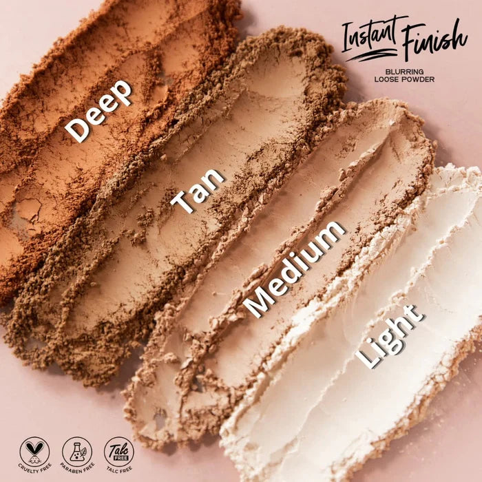 LA GIRL Instant Finish Blurring Loose Powder Oil Controling لوس باودر التحكم بدهون البشرة
