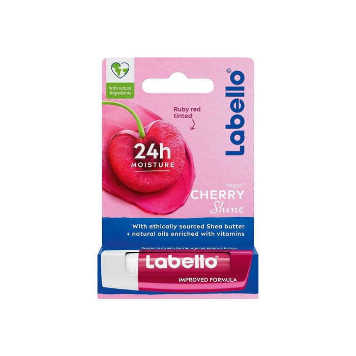 Labello 24h Moisture Lip Balm 4.8g - Cherry Shine