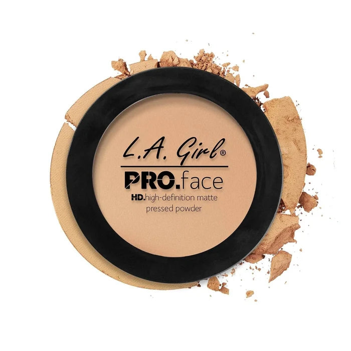 L.A.Girl Pro Face HD Matte Pressed Powder 7g - Nude Beige GPP605