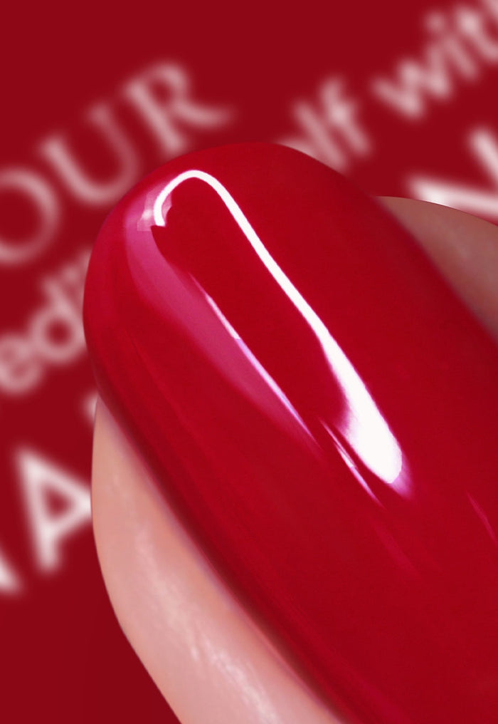 Leave Them On Red 4-Piece Nail Polish Set