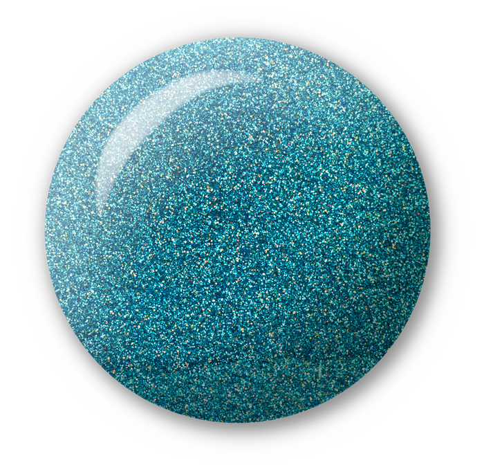 Light Elegance Glitter Gel - Blast Off Blue