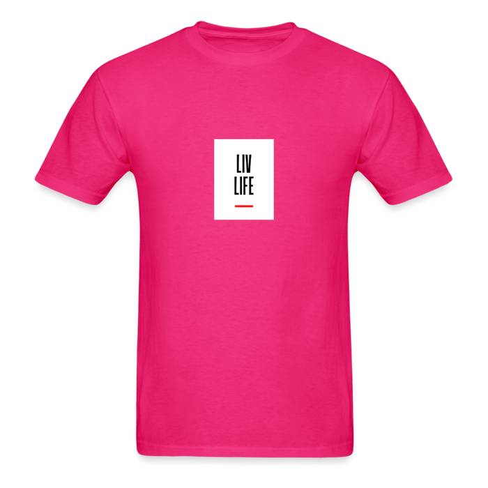 Live life - fuchsia