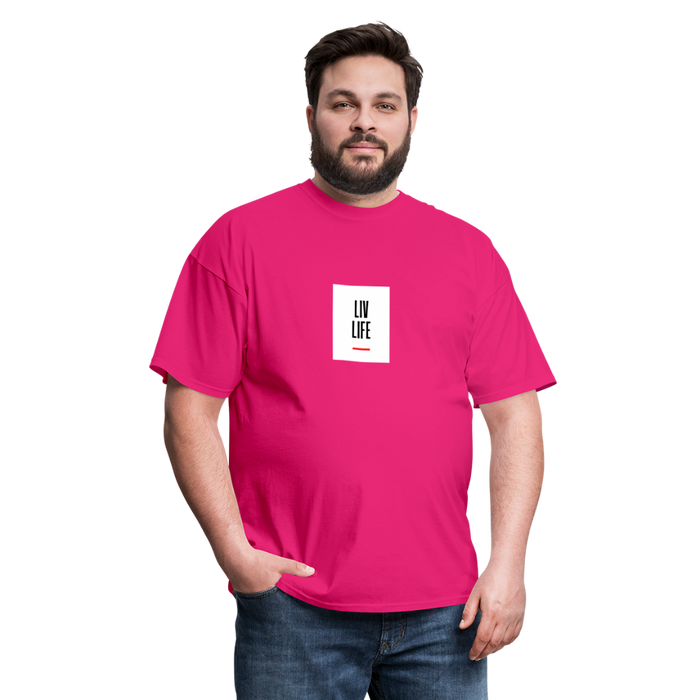 Live life - fuchsia