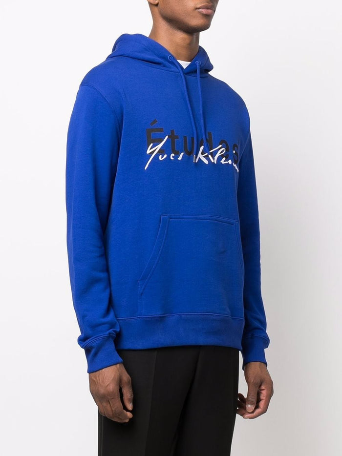 Logo-Print Organic-Cotton Hoodie