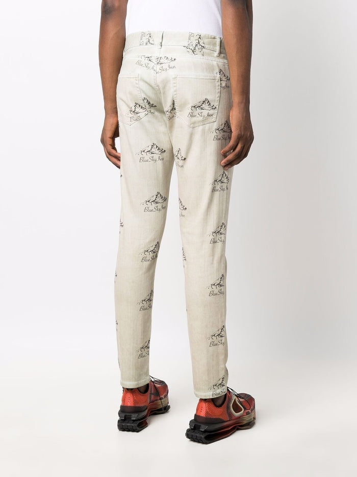 Logo Print Trousers