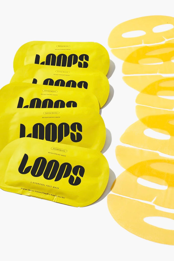 Loops Sunrise Service Face Mask