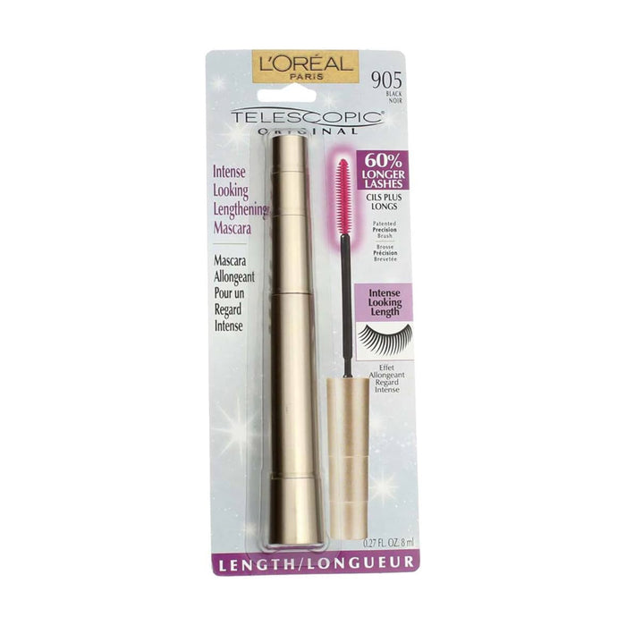 LOREAL PARIS Telescopic Original Washable Intense Lengthening Mascara - 905 Black ماسكارا لوريال باريس
