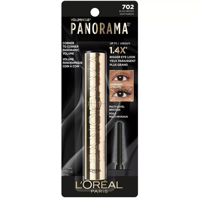 LOREAL PARIS Voluminous Panorama Mascara Washable 701 Blackest Black ماسكارا لوريال باريس