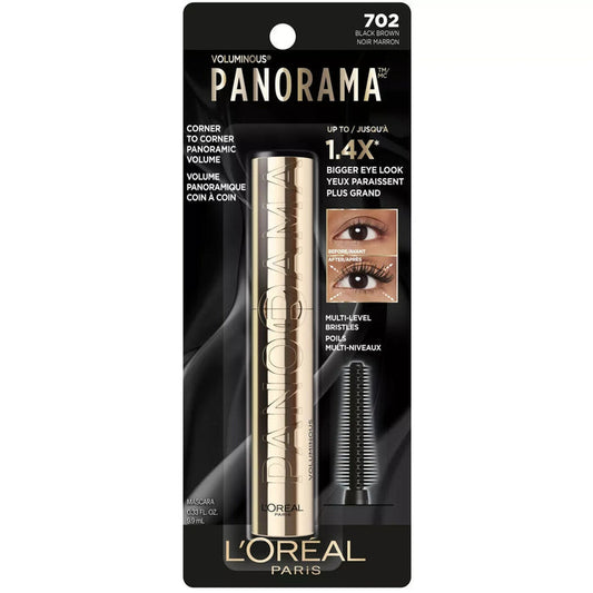 LOREAL PARIS Voluminous Panorama Mascara Washable 701 Blackest Black ماسكارا لوريال باريس