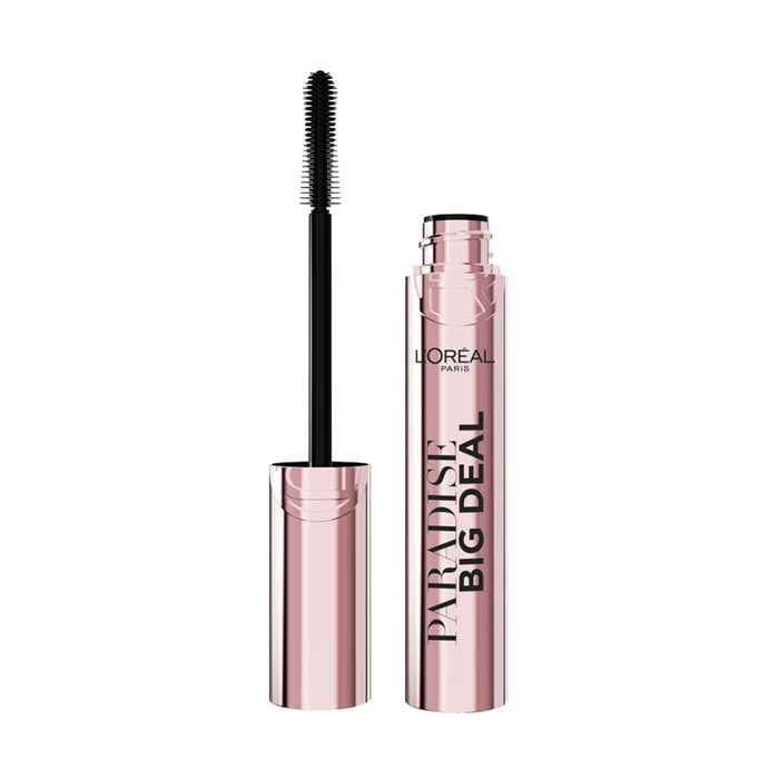LOREAL PARIS Washable Paradise Big Deal Mascara Blackest black ماسكاراحجم وكثافة قابلة للبناء بلا حدود لوريال باريس