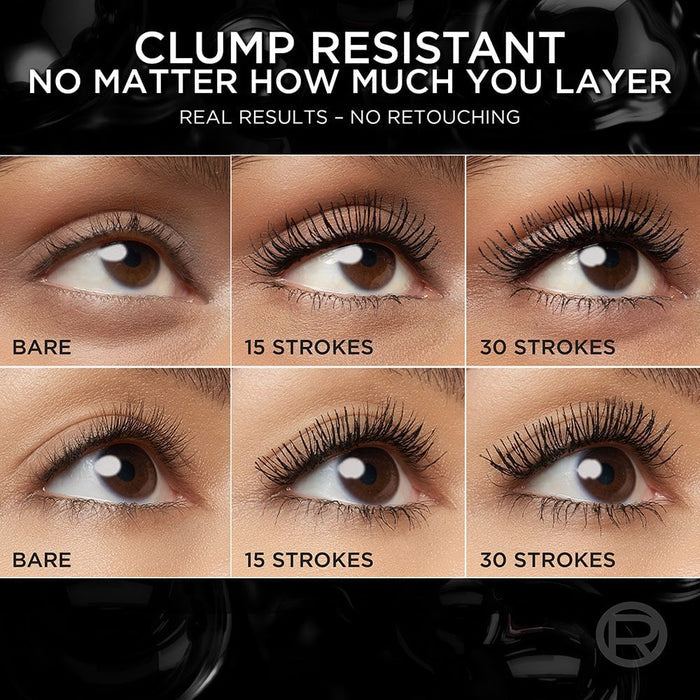 LOREAL PARIS Washable Paradise Big Deal Mascara Blackest black ماسكاراحجم وكثافة قابلة للبناء بلا حدود لوريال باريس
