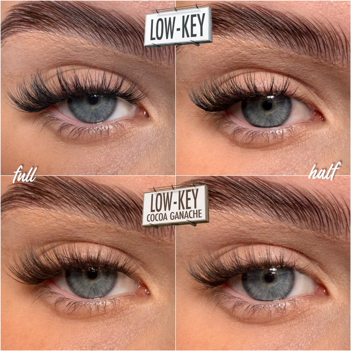 Low-Key Super Pre-Glued Half Strip Lash - Unicorn Cosmetics
