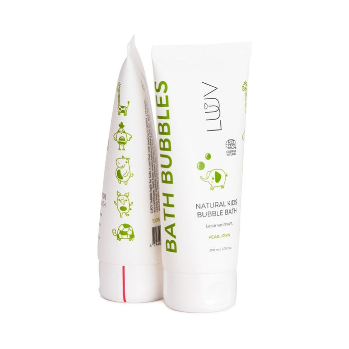LUUV Kids Bubble Bath Pear - vonios putos vaikams