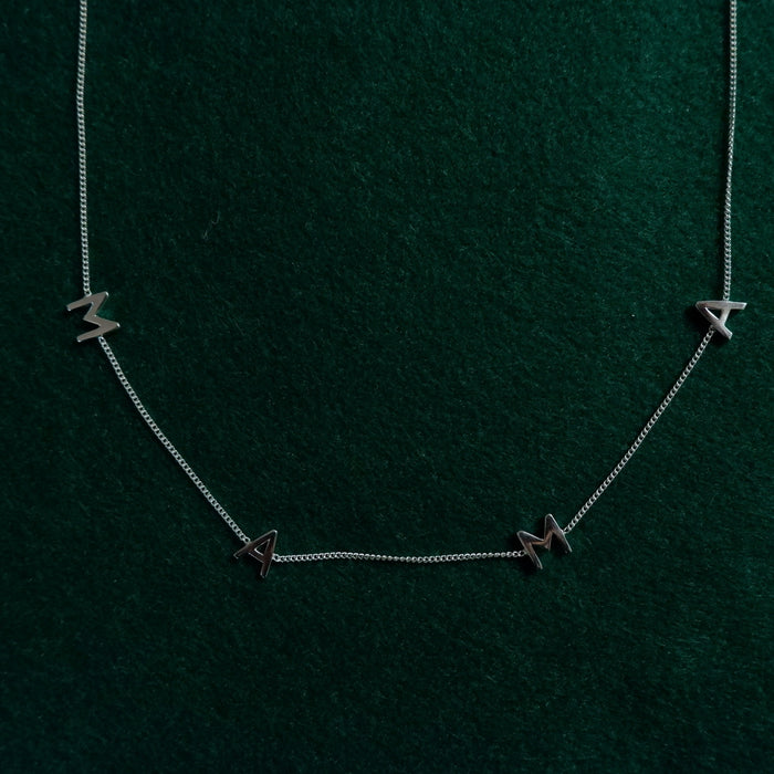 MAMA necklace - silver