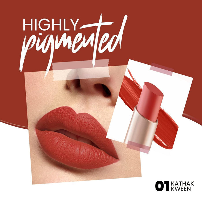 MARS Creamy Matte Lipstick 3.2g - 01 Kathak Kween