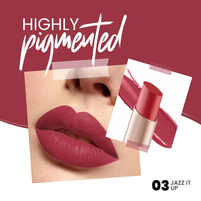 MARS Creamy Matte Lipstick 3.2g - 03 Jazz It Up
