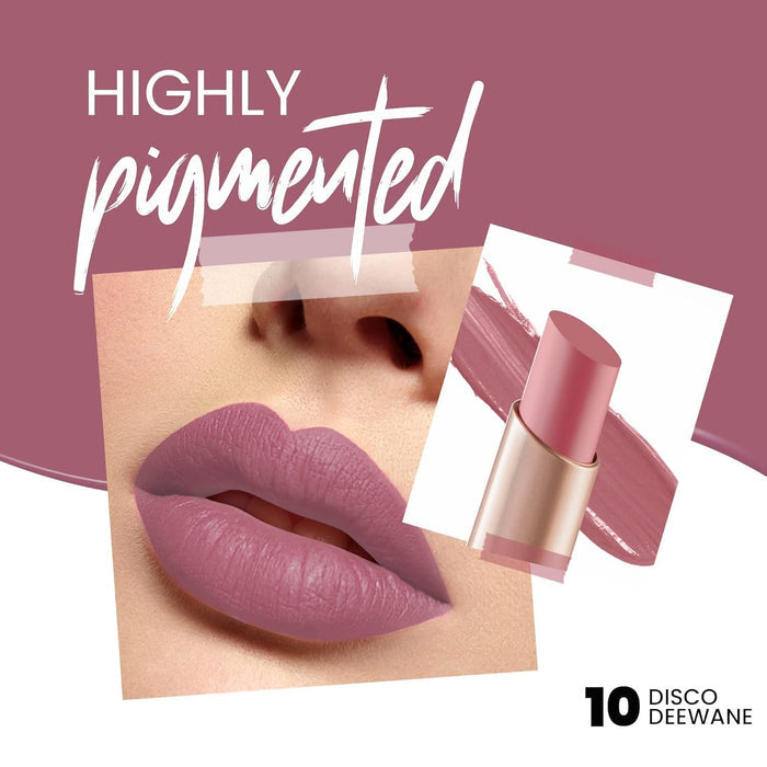 MARS Creamy Matte Lipstick 3.2g – 10 Disco Deewane