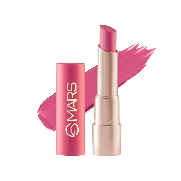 MARS Creamy Matte Lipstick 3.2g – 18 Gulabi Garba
