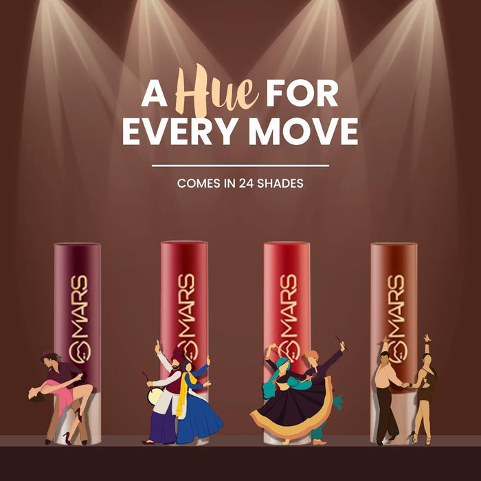 MARS Creamy Matte Lipstick 3.2g – 21 Giddha Glow