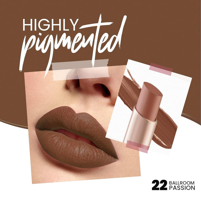 MARS Creamy Matte Lipstick 3.2g – 22 Ballroom Passion
