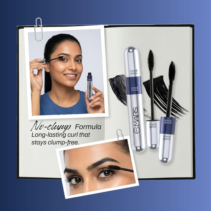 MARS Double Trouble Length and Volume Mascara - 15 ml