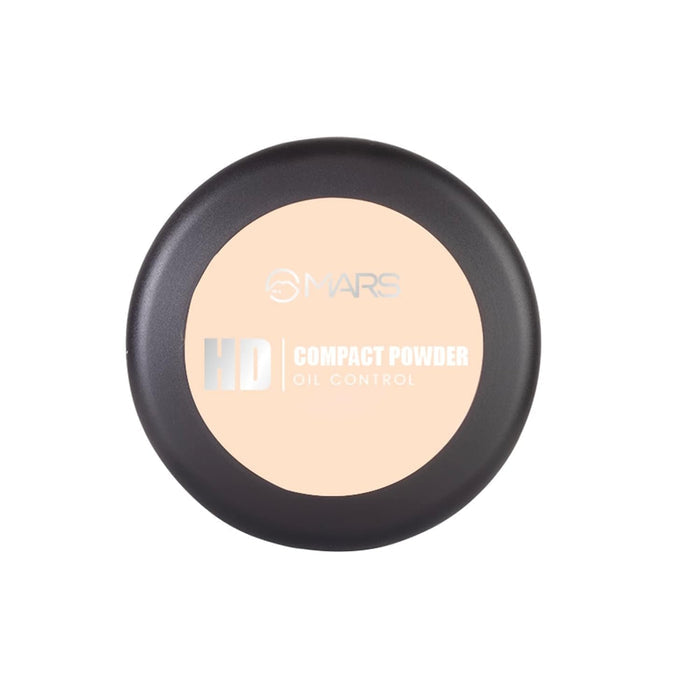 MARS HD Oil Control Compact Powder 8g - 02 Vanilla