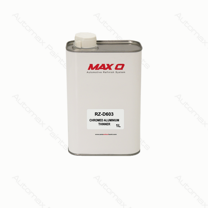 Max Q D603 Chromed Aluminium Thinner 1L
