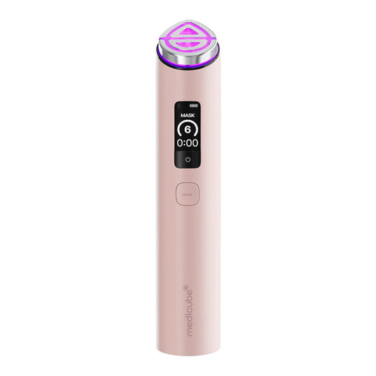 MEDICUBE AGE-R Booster Pro X2 - 7 funkcijų veido odos priežiūros aparatas, rožinis