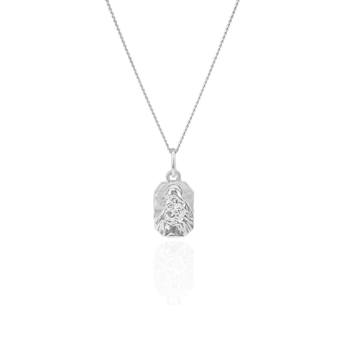 Mini St Anne - Patron Saint of Mothers, Grandmothers & Educators - Silver *Limited Edition*