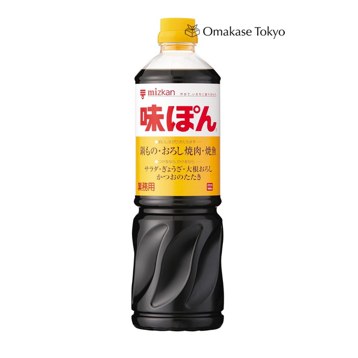 Mizkan Ajipon Ponzu Citrus Seasoned Soy Sauce 1L