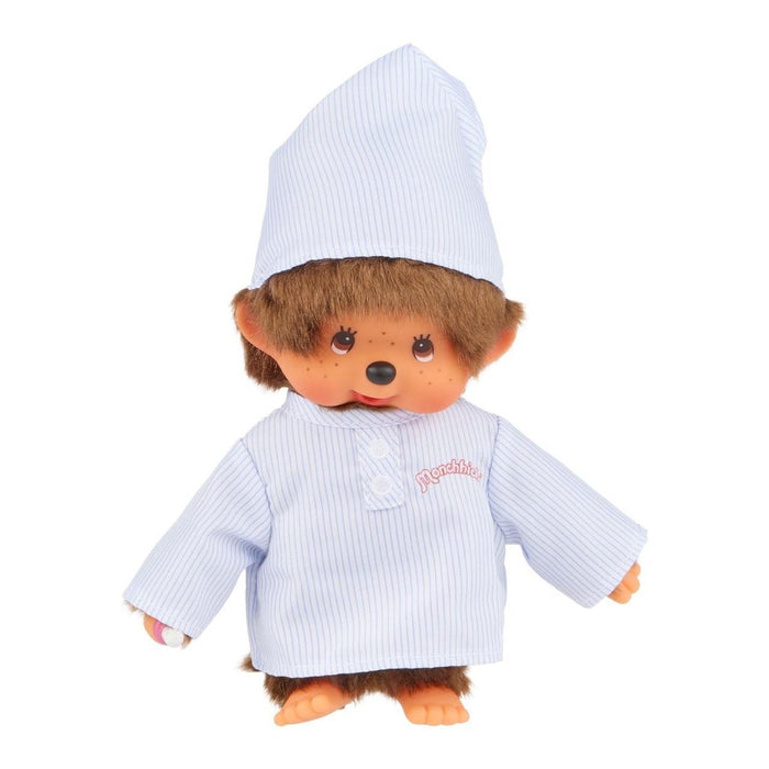 Monchhichi Long Striped Pajama Boy