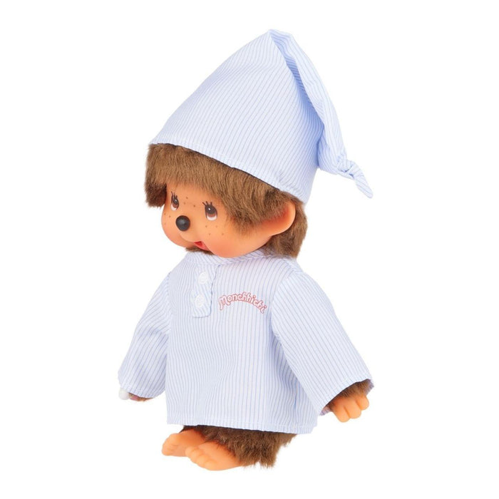 Monchhichi Long Striped Pajama Boy