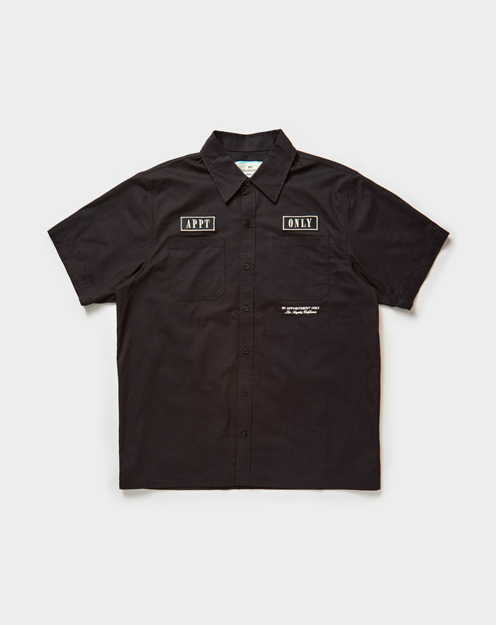 By Appointment Only Motor Club Button Up. Underground Apparel. Rule of Next Streetwear.