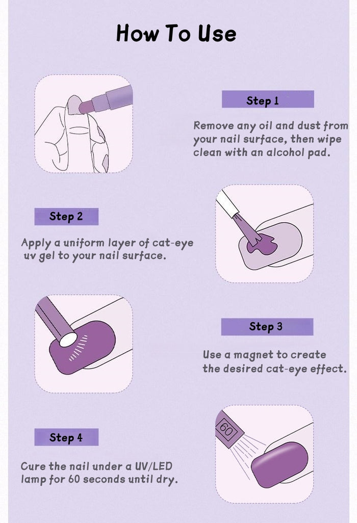 MR.WISH 5-In-1 One-Step Cat Eye Gel Polish T5654