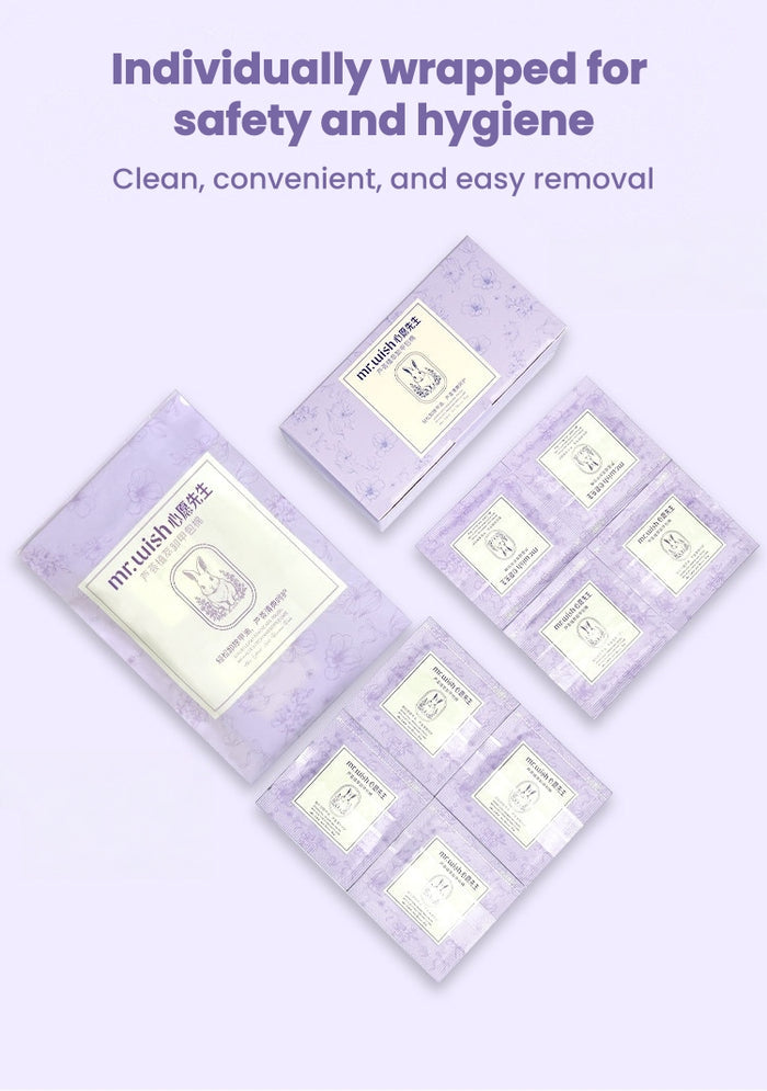 MR.WISH Aloe Extract Nail Remover Pads for Gel Polish T5769