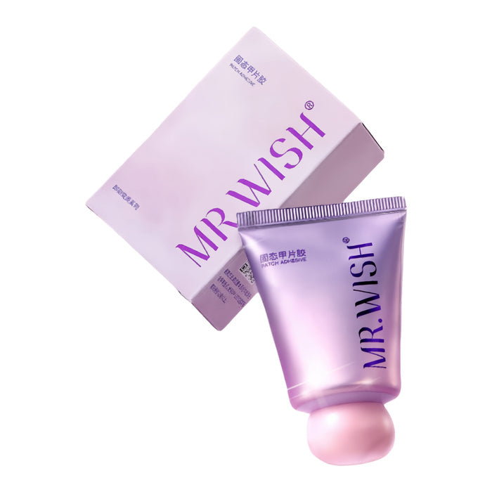 MR.WISH Chubby Purple Solid Nail Art Glue T5770