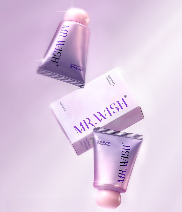 MR.WISH Chubby Purple Solid Nail Art Glue T5770