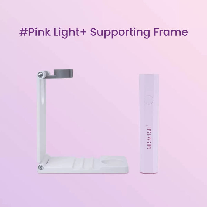 #Pink Light+ Supporting Frame