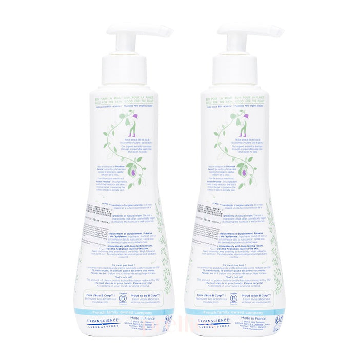 Mustela Hydra-bebe body lotion 300ml (Europe Version) x2pcs (035914)