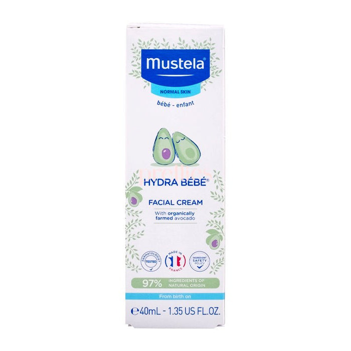 Mustela Hydra-Bebe Face 40ml (Blue) (022648)