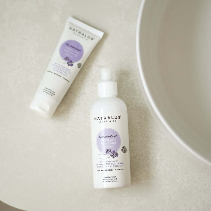 Gentle nourishing lotion for infants with Oatmeal Extract Australia