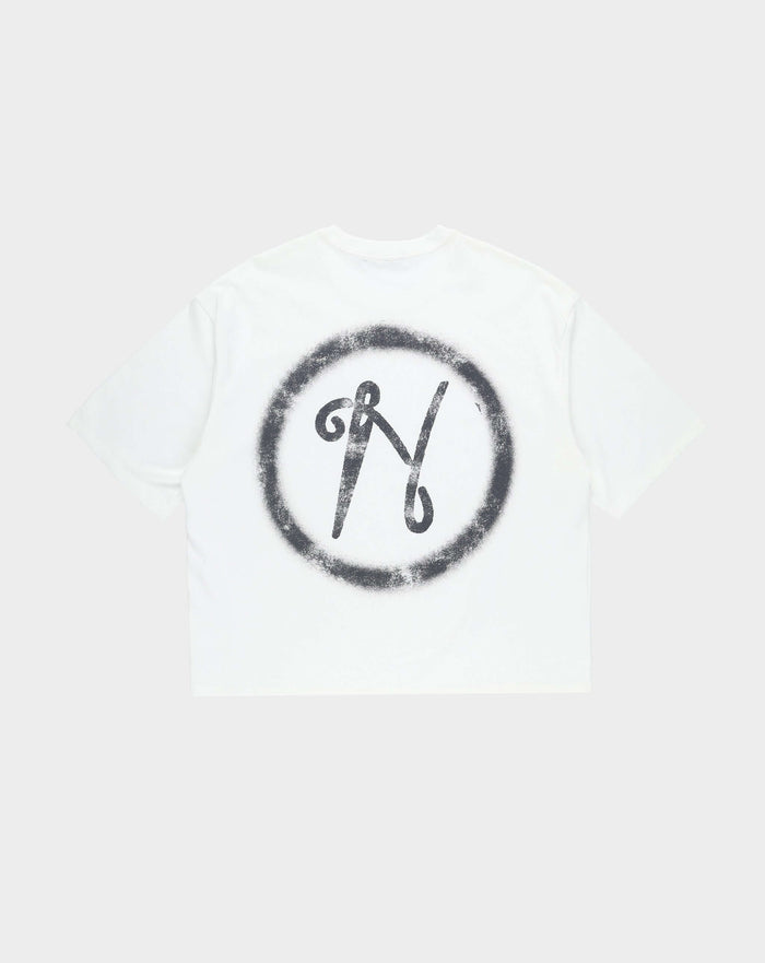 Needlework N Logo T-Shirt. Underground Apparel. Rule of Next Streetwear.