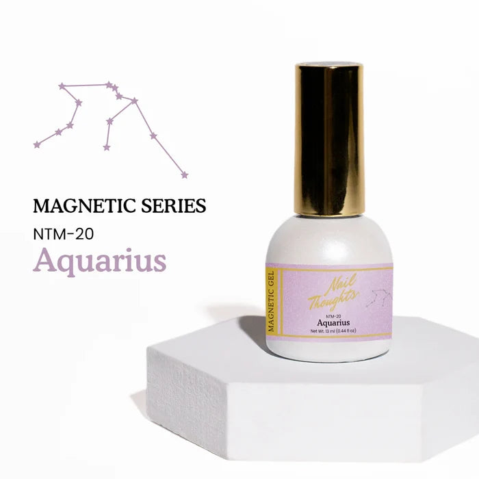 Nail Thoughts NTM-20 Aquarius Magnet Gel Color, 13 ml