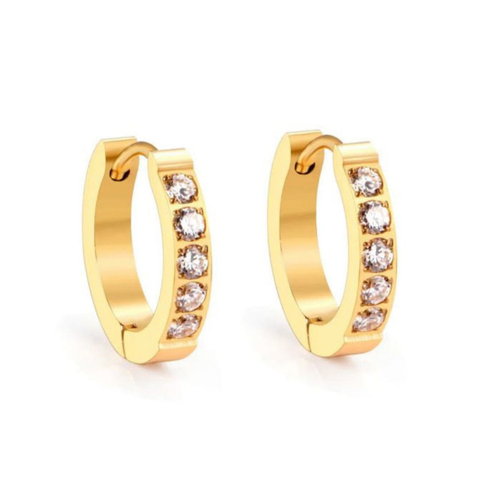 Naja Borre - Alita earrings - Forgyldt