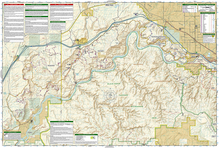 National Geographic - Grand Junction, Fruita Map #502