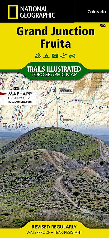 National Geographic - Grand Junction Map