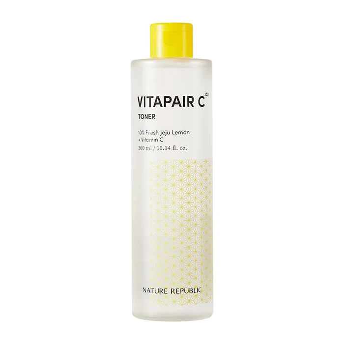 NATURE REPUBLIC Vitapair C Toner Fresh Jeju Lemon + Vitamin C تونر الفيتامين سي للبشرة من نيجر ريببلك